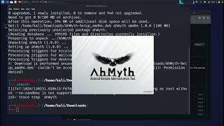 How to Install AhMyth on kali | 2023