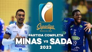 Gerdau Minas x Sada Cruzeiro  -  Partida completa | Final Superliga Masculina 2023