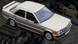 Mercedes-Benz 190E 2.3-16 • FEISTY baby BENZ W201 • STORY of a Fast 80s Icon