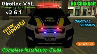 How to install Giroflex VSL v2.6.1 update in GTA SA Mobile I Complete Installation Guide