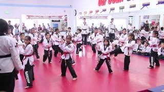 June 1, 2013 - JK Tae Kwon Do - Child Red Belts Poomsae Test