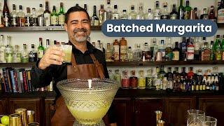 The Best Batched Margarita Recipe for Parties