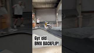 BMX BACKFLIP AGE 6!!!!