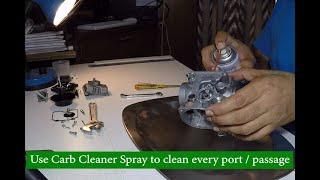 Cleaning / Servicing a CV carburetor (TK) of Yamaha YBR 125 | Carburetor Series Part 6 (Final)