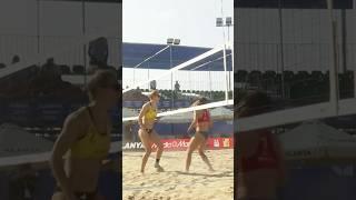 Best of Louisa vs  in Alnaya @BeachVolleyballWorld #beachvolleyball #volleyball