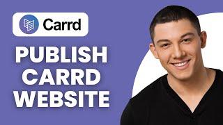 How to Publish a Carrd.co Website on Mobile