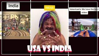 USA vs India TikTok Memes Compilation 2020