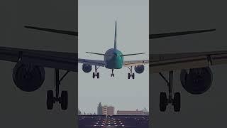 Landing in Airbus A319 | Toliss X-Plane 11 | #shorts