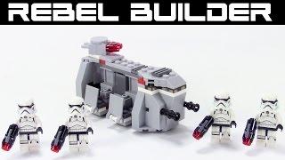 LEGO Star Wars Imperial Troop Transport Review! Set 75078