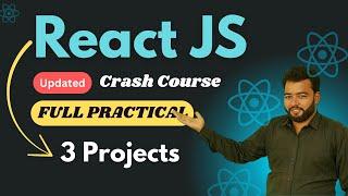 React JS Full Course in 1 Hour  | Learn React Fast for Beginners