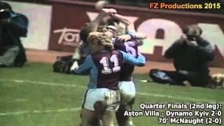 1981-1982 European Cup: Aston Villa FC All Goals (Road to Victory)