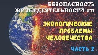 БЖД #11 / обзор глобальных экологических проблем человечества / доцент Ахтямов