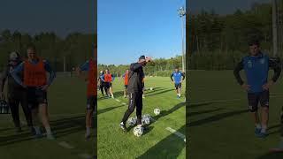 ПЕРВАЯ ТРЕНИРОВКА #балтика #football #калининград