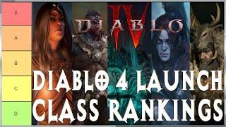 Diablo 4 LAUNCH Class Tier List Hardcore Player Thoughts