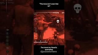 Why is Jason just pointing menacingly? 