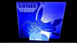 Sonic Destiny 3D Lamp Unboxing