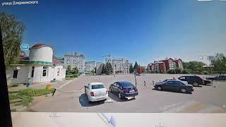 Как смотреть панорамы улиц российских городов в Yandex.Карты: панорама города Семилуки для примера