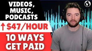 10 Ways to Make Money Online Listening to Music, Podcasts, & Videos at Home