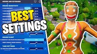 *NEW* BEST Keyboard & Mouse Settings, Sensitivity & Keybinds in Fortnite Chapter 6 & OG!