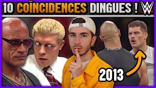 10 COÏNCIDENCES DINGUES à la WWE !