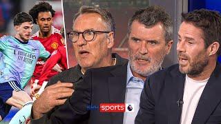 Roy Keane, Paul Merson & Jamie Redknapp REACT to Man Utd 1-1 Arsenal