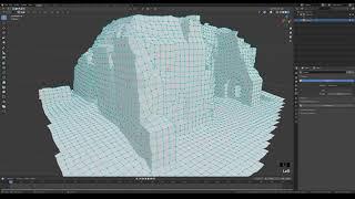 Blender photogrammetry remesh, retopology and uv