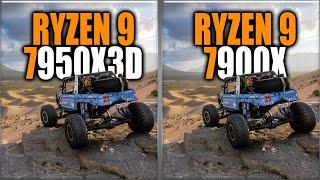 Ryzen 9 7950X3D vs 7900X: Performance Showdown - Tested 15 Games and Applications