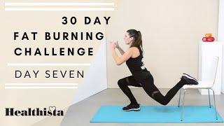 30 Day Fat Burning Home Workout challenge | Day Seven