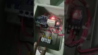 How to work Twin Timer#electrical #Motor auto control ON-OFF