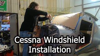 Cessna 120 Windshield Installation!