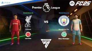 FC 25 PS4 - Liverpool vs Man City | Premier League 24/25