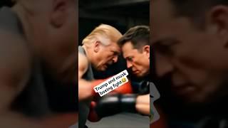 "Trump vsElon Musk: The Ultimate Boxing Showdown#funny#ai#shorts #viral #trump #elonmusk #riddles