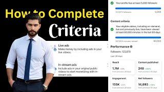 How to complete Facebook Instream ads criteria | Tips & Tricks | Tech Raman