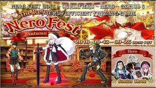 Nero Fest 2018 – Qualifiers – Hero – Genius 3 - 3 turns efficient farming guide with one waver