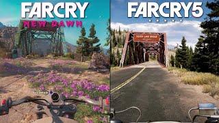 Far Cry New Dawn vs Far Cry 5 | Gameplay Comparison | Graphic Comparison | Ubisoft | BSJ BULL