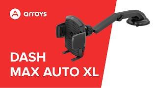 Держатель на торпедо с присоской и  удлинителем Arroys Dash Max Auto XL для смартфона