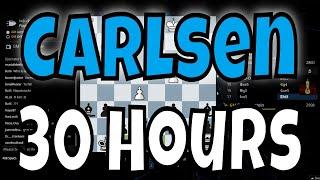  GM Magnus Carlsen DrNykterstein | 30 Hours of Bullet and Blitz Chess | Lichess.org