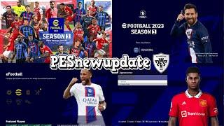 PES 2021 Menu eFootball 2023 by PESNewupdate