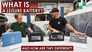 WHAT IS A LEISURE BATTERY, HOW ARE THEY DIFFERENT, AND WHICH ONE IS RIGHT FOR ME?