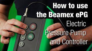 Beamex ePG Electric Pressure Pump and Controller