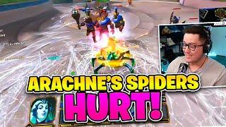 ARACHNE'S SPIDERS DO SO MUCH DAMAGE NOW!