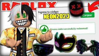 TODOS LOS PROMOCODES DE ROBLOX *GRATIS* NOVIEMBRE 2023  | ROBLOX