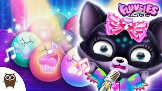 Fluvsies - Soft & Fluffy  Official Kids Karaoke Song + Lyrics   TutoTOONS