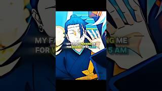 The Only Time Family Praises You Montagem Bandido Edit। Anime। Jjk। Anime Edit। Gojo Edit #short