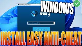  How To Download and Install Easy Anti Cheat - Install EasyAntiCheat For FORTNITE