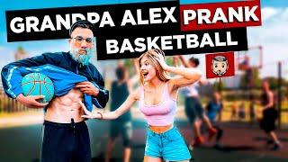 Grandpa Alex exposed strangers and surprise Beauty’s every time on Basketball!