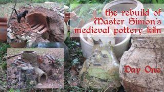 Rebuild a medieval pottery kiln with Master Simon - PART ONE