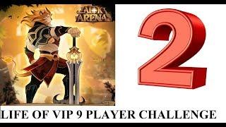 AFK ARENA - LIFE OF VIP 9 PLAYER CHALLENGES - PART 2 - SAVEAS TO RULE THEM ALL