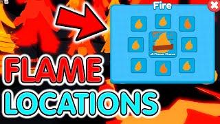 How To Find ALL 8 FLAMES and Craft The FIRE AMULET in Rebirth Champions X (ROBLOX)