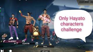 #only_Hayato_characters_challenge  #clash_squad_ranked_match in #garena_freefire #undiected_gamer